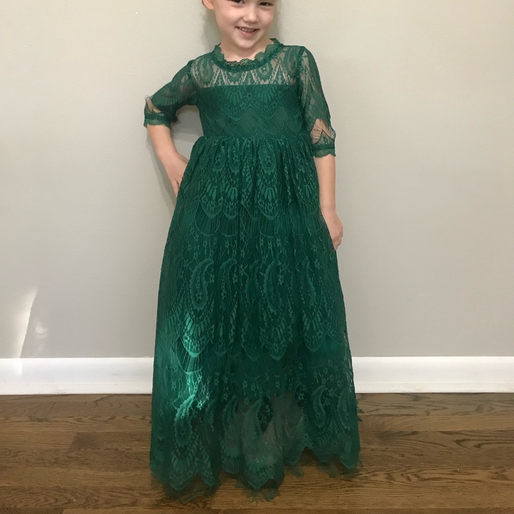 Stunning vintage inspired lace dress by Trish Scully